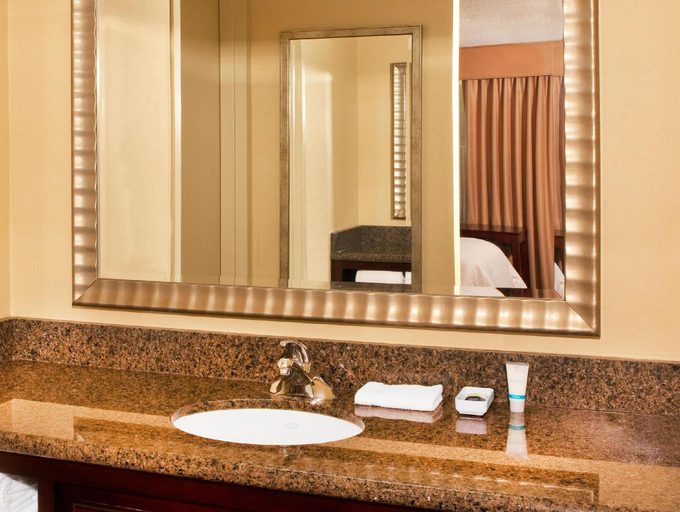 Bathroom 4, Quality Inn West Lafayette - University Area, Tippecanoe