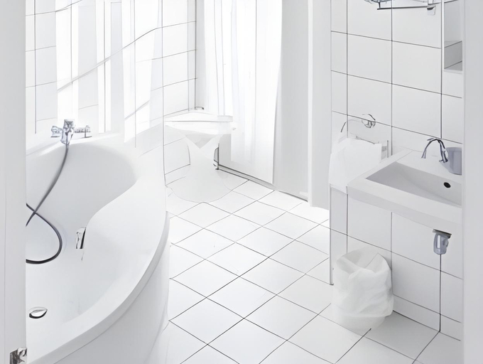 Bathroom 4, College Hotel, Rhône