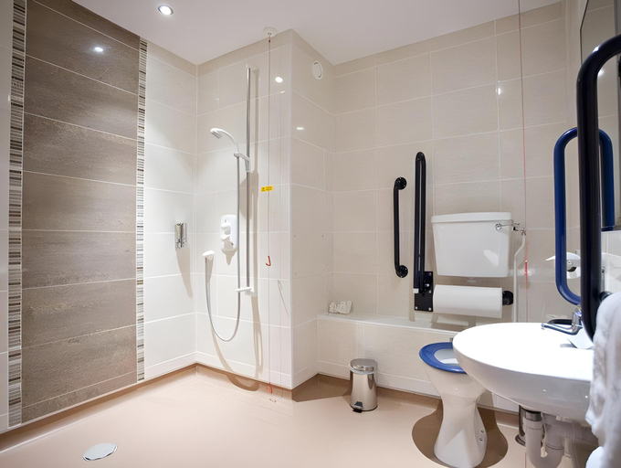 Bathroom 4, Mytton Fold Hotel, Lancashire