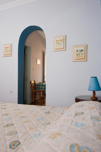 Bedroom 2, Zorbas Apartments, North Aegean