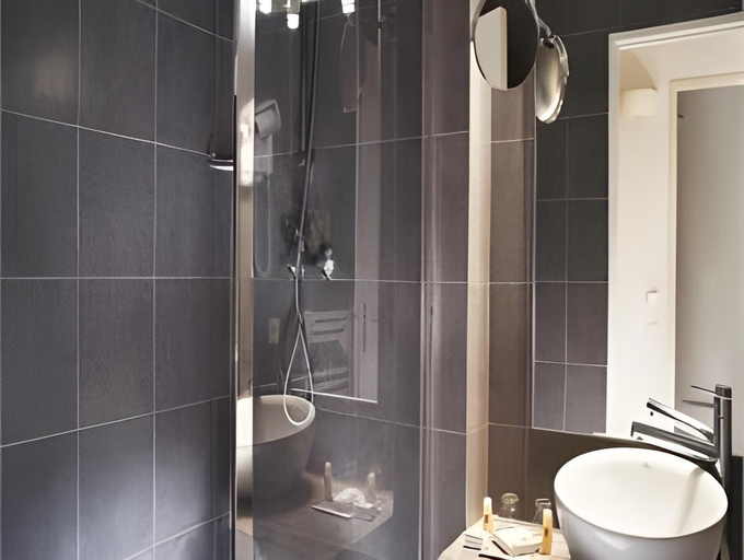Bathroom, Hotel Le Château Fort, Ardennes