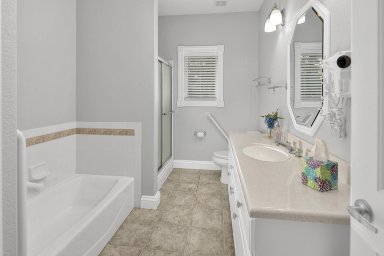 Bathroom 3, Twin Sisters Suite - 2 Bedroom, Kitchenette, Hot Tub!, Larimer