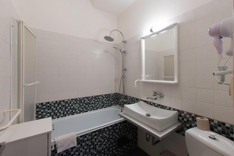 Bathroom 3, Hotel Soudek, Nymburk