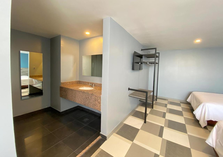 Bedroom 3, Hotel Estrella de Oriente, Mexico City