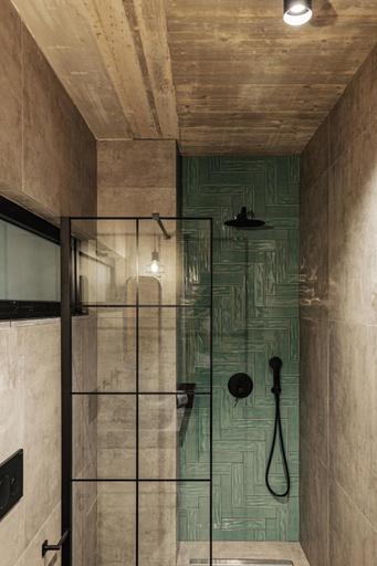 Bathroom 4, olive blue thassos luxury villas, East Macedonia and Thrace