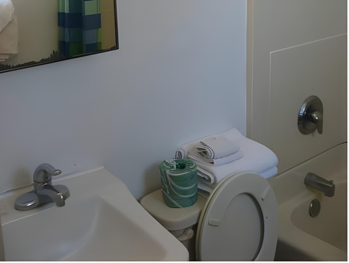 Bathroom 4, Seahorse Inn, Cape May