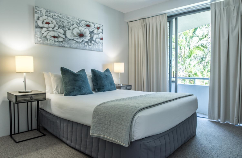 Bedroom 3, Noosa Pacific Riverfront Resort, Noosa - Noosa-Noosaville