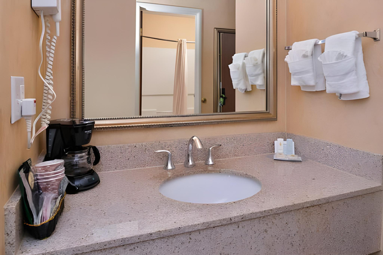 Bathroom, Quality Inn Denver Northeast Brighton, Adams