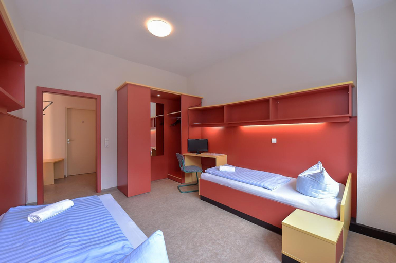 Bedroom 3, Internationales Gastehaus, Jena