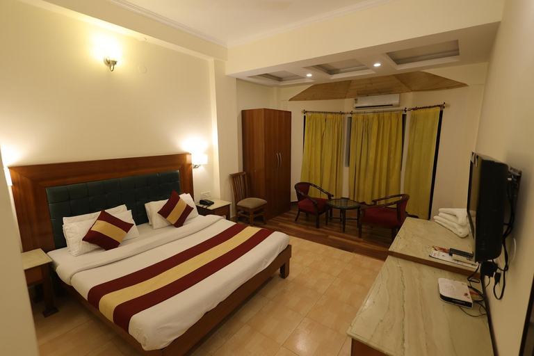 Bedroom, juSTa Riverside Resort Srinagar, Garhwal