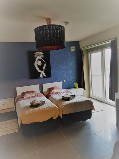 Bedroom, De Hollemeersch Hotel, West-Vlaanderen