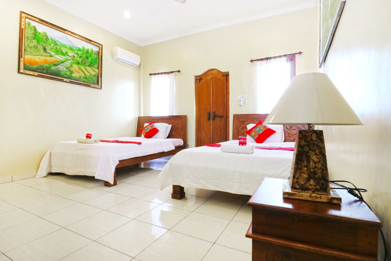 Jungut Guest House Ubud Room Type - Deluxe Twin Room AC