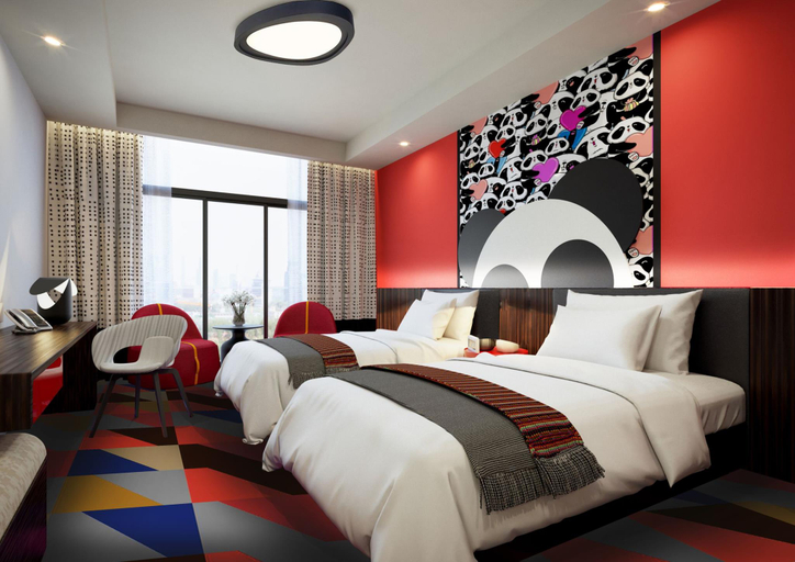 Bedroom 2, Chimelong Panda Hotel, Guangzhou