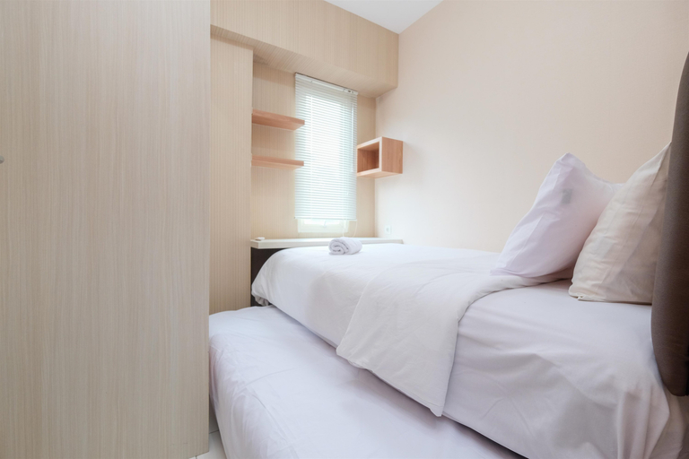 Bedroom 3, Simply Cozy 2BR Apartment at Podomoro Golf View By Travelio, Bogor