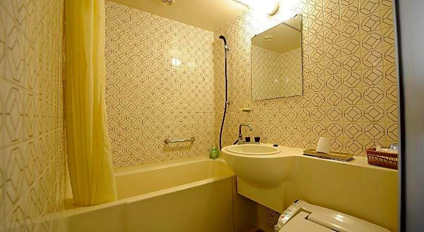 Bathroom 3, Kumanoyu Hotel, Yamanouchi
