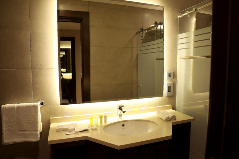 Bathroom 4, Downtown Hotel Apartment, Wadi Essier