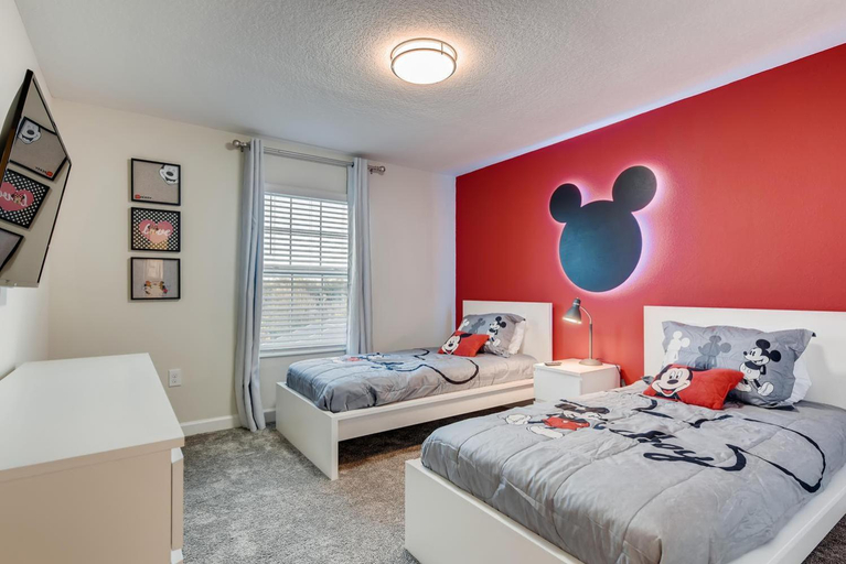 Bedroom 2, 8981 CC 4Bed Private Pool 10 Guests Champions gate, Osceola