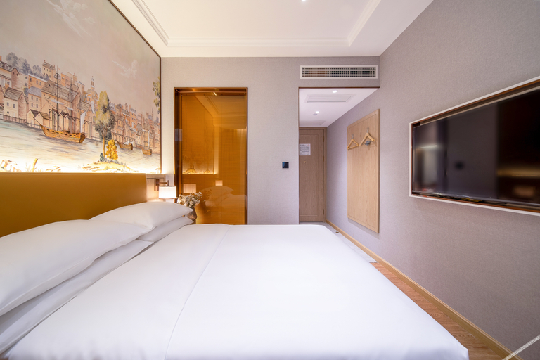Bedroom 2, Vienna Hotel Chaozhou River View, Chaozhou