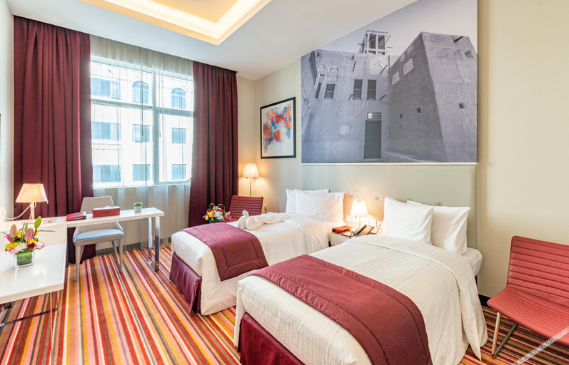 Bedroom 4, Gravity Hotel, Abu Dhabi City