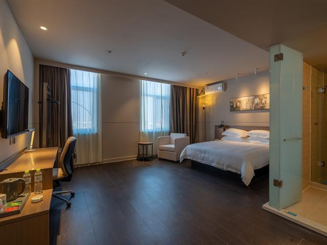 Bedroom, JINJIANG INN SELECT HEZE JUANCHENG JIANSHE ROAD HOTEL, Heze
