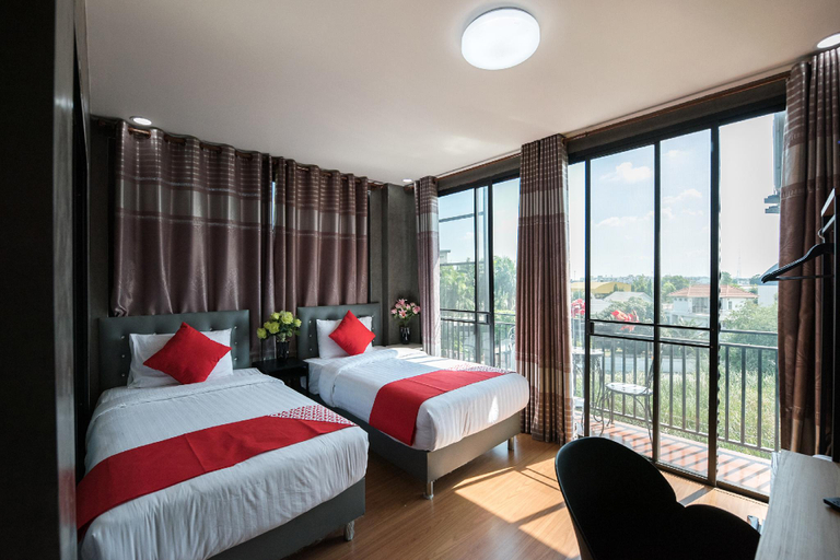 Bedroom 3, 5 Chang Palace Hotel(5 ช้างพาเลซ โฮเทล), Bang Khen