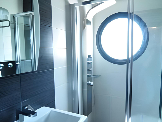 Bathroom 4, Panorama Inn Hotel, Central Macedonia