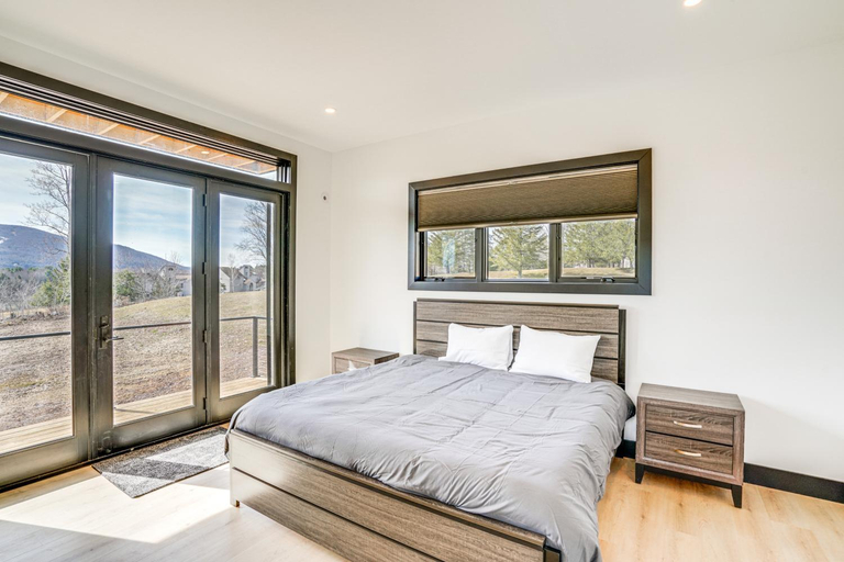 Bedroom 3, Custom Windham Mtn Villa w/ Pool, Theater & Views!, Greene
