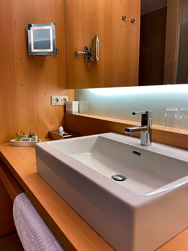 Bathroom 3, Spa Hotel Zedern Klang, Lienz