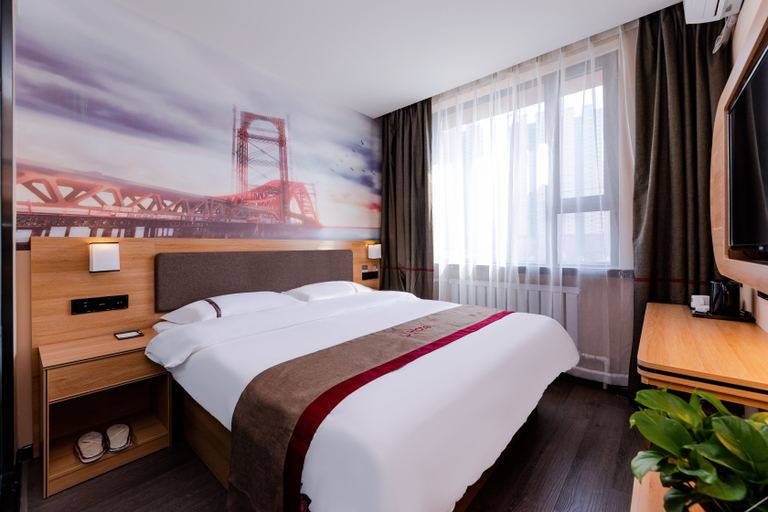 Bedroom 2, Shankee Hotel (Qinhuangdao Haigang District Railway Station), Qinhuangdao