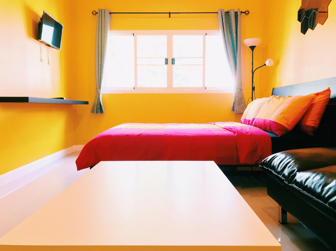 Bedroom, Baanpermsook Impact Muang Thong, Pak Kret