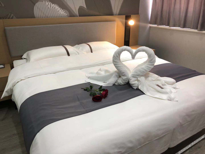 Bedroom 2, Lanting Yuepanwan Hotel (Ezhou Station), Ezhou