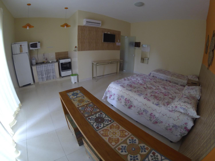 Bedroom, Casa do Monge Apartments, São Sebastião