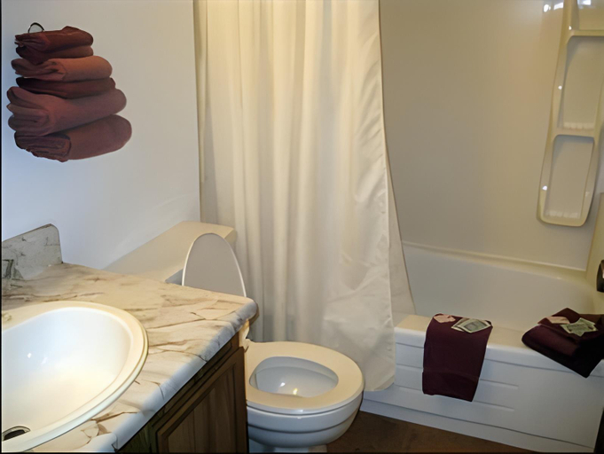 Bathroom 2, Twin Creeks Motel, North Okanagan