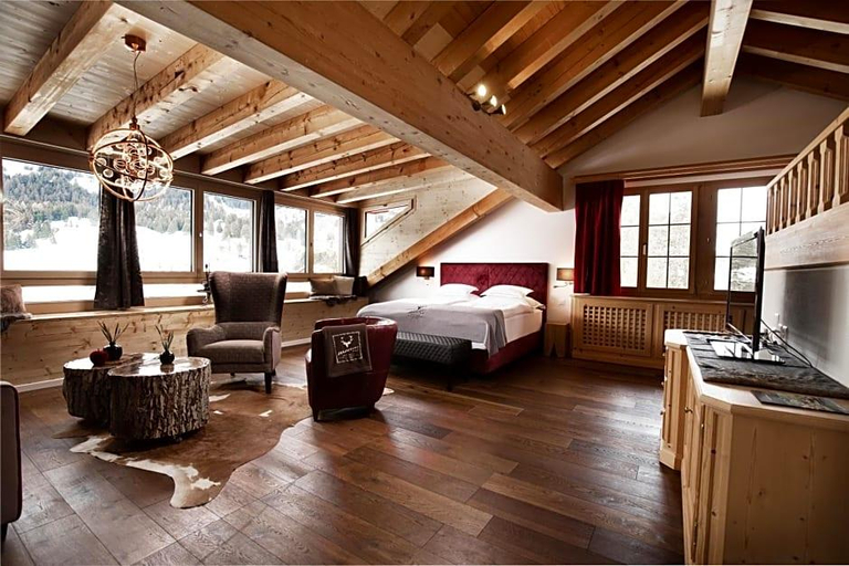 Bedroom 2, Waldhaus Am See, Albula