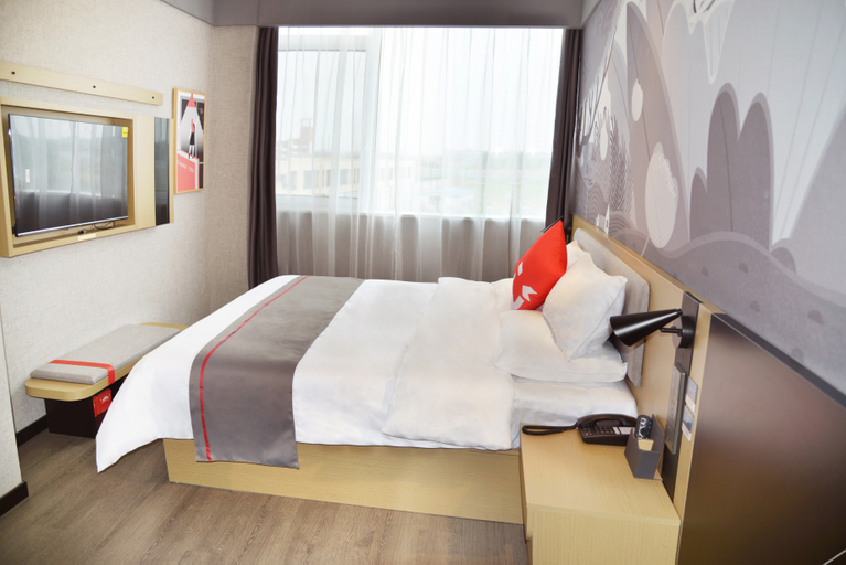 Bedroom 2, Thank Hotel Dezhou Linyi Yanlu International, Dezhou