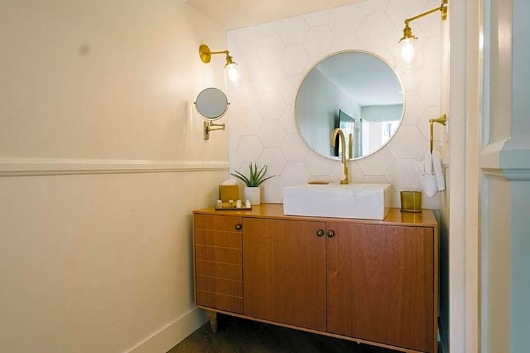 Bathroom 1, Ramada Palm Springs, Riverside