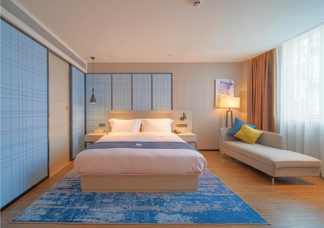 Bedroom 2, Echarm Hotel Guangzhou Changlong Shiqiao Metro Station, Guangzhou