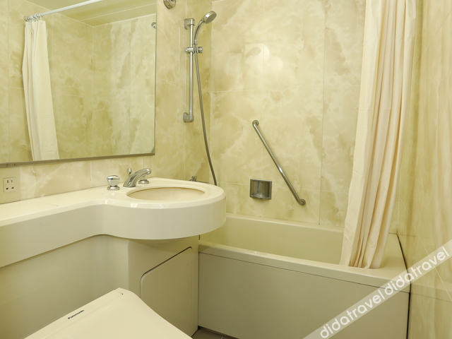 Bathroom 3, Shirakabako View Hotel, Nagawa