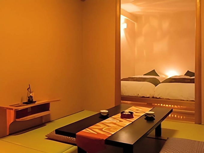 Bedroom 4, Aso Uchinomaki Onsen Yumeoiso, Aso
