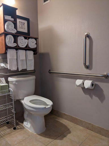 Bathroom 3, GrandStay Residential Suites Hotel, Stearns