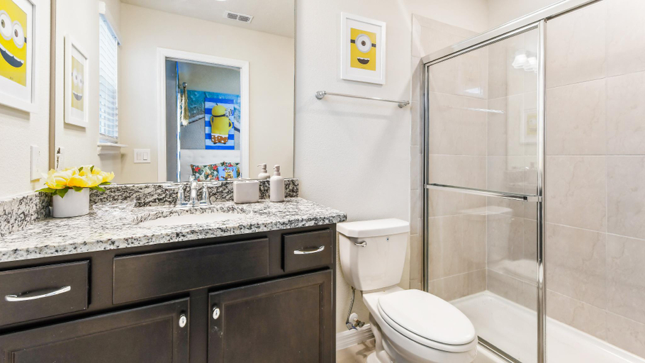 Bedroom 4, Spacious Home: Private Pool & Resort Access, Polk