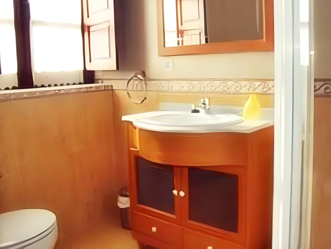 Bathroom 3, Posada La Cabana De Salmon, Cantabria