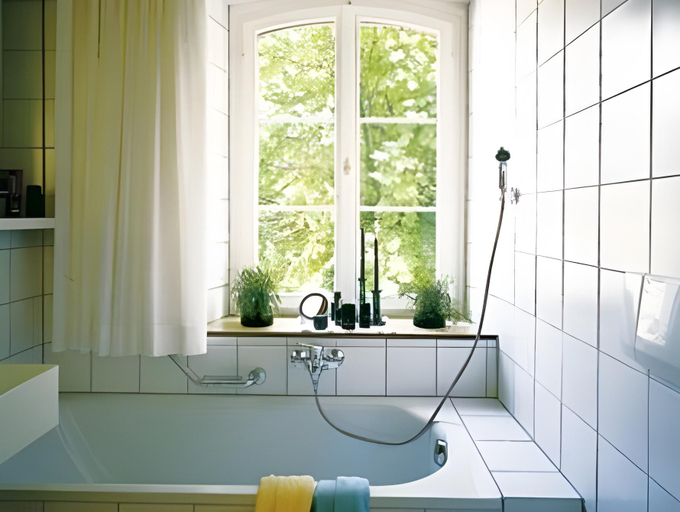 Bathroom, Hotel Baren, Bregenz
