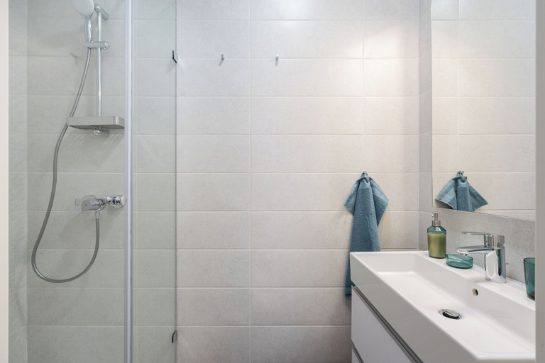 Bathroom 3, The Rose Garden Apartments, Budapesti
