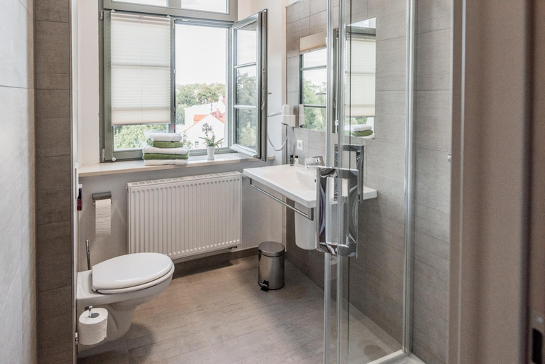 Bathroom 3, Hotel Freyhof, Mittelsachsen