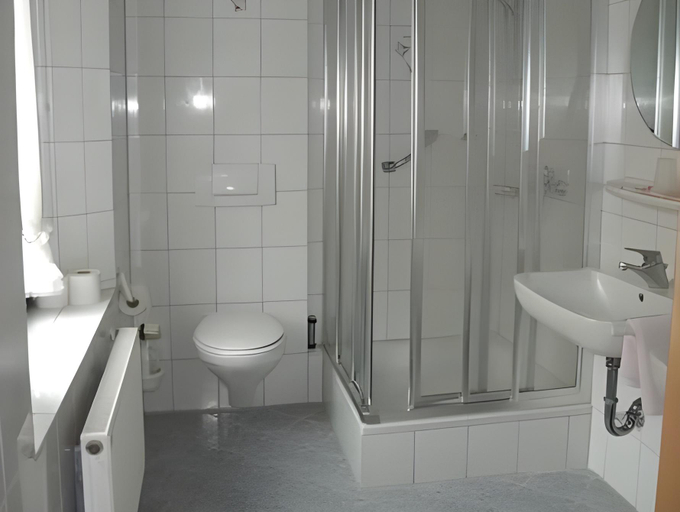 Bathroom 2, Gasthof Alte Post, Forchheim