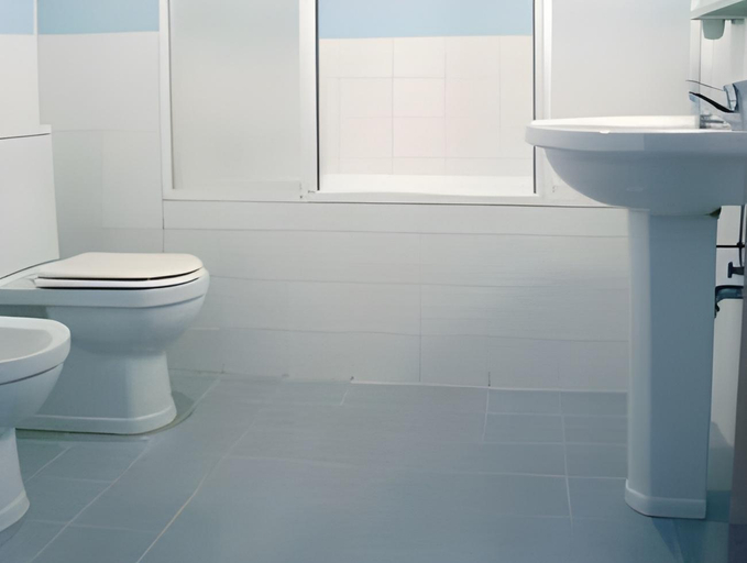 Bathroom 2, AMAKS Safar Hotel, Vysokogorskiy rayon