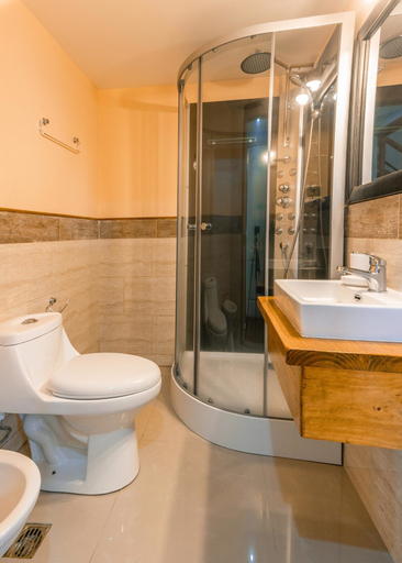 Bathroom, Martina Bungalows Country Lodge, Llanquihue