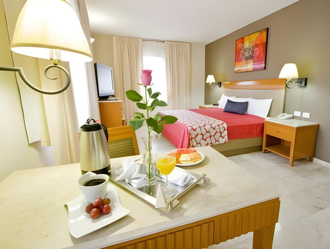 Bedroom 2, Hotel Olmeca Plaza, Centro