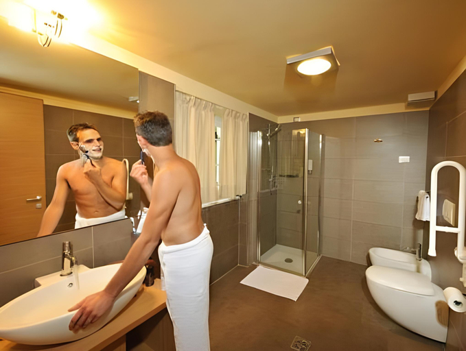 Bathroom 4, Cavallino Experience - Alpine Wellness Hotel, Trento